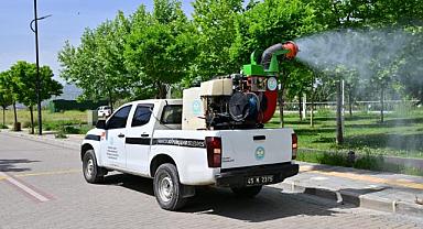 Manisa Büyükşehir, haşereyle mücadeleye aralıksız devam ediyor