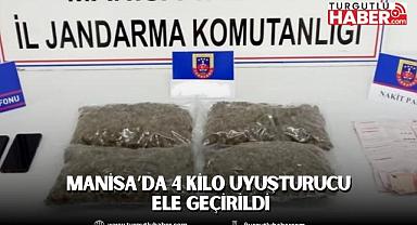 Manisa’da Uyuşturucu Operasyonu: 4 Kilo Uyuşturucu ve 30 Bin TL Ele Geçirildi
