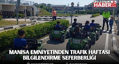 Manisa Emniyetinden Trafik Haftası Bilgilendirme Seferberliği
