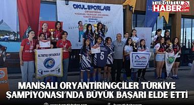 Manisalı Oryantiringçiler Türkiye Şampiyonası’nda Büyük Başarı Elde Etti