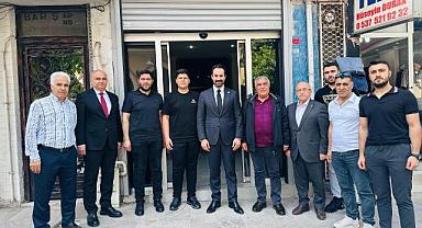 Mücahit Arınç'tan Hem Taziye Hem Esnaf Ziyareti