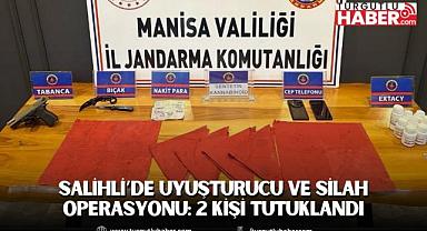 Salihli’de Uyuşturucu ve Silah Operasyonu: 2 Kişi Tutuklandı
