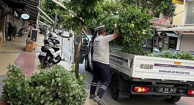 ŞEHZADELER BELEDİYESİ’NDEN FIRTINA MESAİSİ