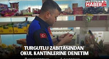 Turgutlu Zabıtasından Okul Kantinlerine Denetim