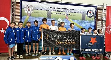 YUNUSEMRELİ YÜZÜCÜLER RİZE'DE MANİSA'YI GURURLANDIRDI