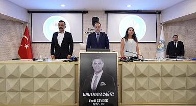 Başkan Dutlulu ile İlk Meclis Ferdi Zeyrek'i Anarak Başladı