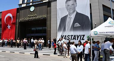 Başkan Ferdi Zeyrek Vefatının 7. Gününde Dualarla Anıldı