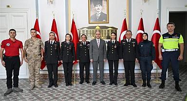 Jandarma Teşkilatının 186. Kuruluş Yıl Dönümünde Vali Özkan’a Ziyaret