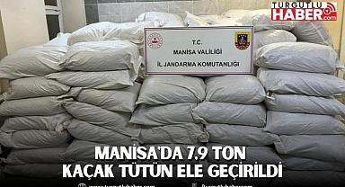 Manisa'da 7,9 Ton Kaçak Tütün Ele Geçirildi