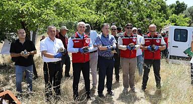Manisa’da Çekirge İstilasıyla Biyolojik Mücadele: 400 Keklik Doğaya Salındı