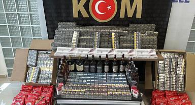 Manisa’da Kaçak Tütün ve Alkol Operasyonu: 5 Şüpheli Hakkında Adli İşlem