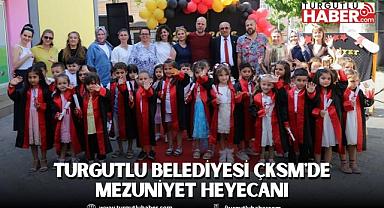 Turgutlu Belediyesi ÇKSM'de Mezuniyet Heyecanı