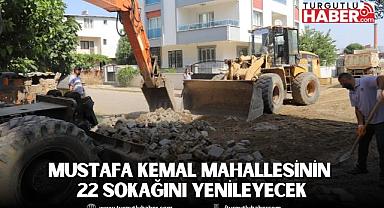 Turgutlu Belediyesi Mustafa Kemal Mahallesinin 22 Sokağını Yenileyecek