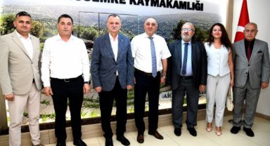 Başkan Balaban’dan Kaymakam Cantürk’e Hayırlı Olsun Ziyareti