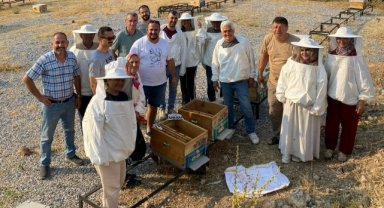 Manisa’da Arıcılık Eğitimleri Uygulamalı Olarak Devam Ediyor