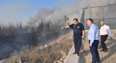Manisa’da Kayapınar’daki Orman Yangınına Büyükşehir’den Hızlı Müdahale