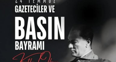 Salihli Belediye Başkanı Mazlum Nurlu’dan 24 Temmuz Gazeteciler ve Basın Bayramı Mesajı