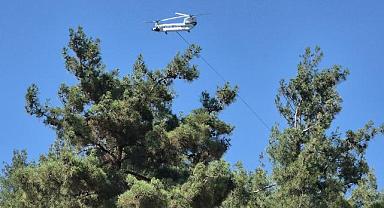 Saruhanlı’da çıkan orman yangını kısa sürede kontrol altına alındı