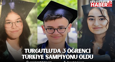 Turgutlu'dan LGS'de Büyük Başarı: 3 Öğrenci Türkiye Birincisi Oldu