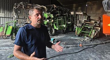 Turgutlulu Firmanın 50 milyon liralık makineleri yandı