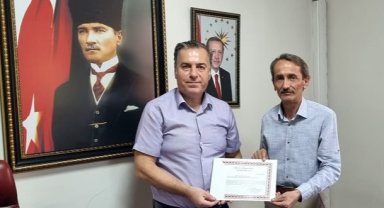 Kapanan Turgutlu Mal Müdürlüğü personeline veda programı düzenlendi