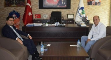Kaymakam Kini’den Başkan Mintaş’a İade-i Ziyaret