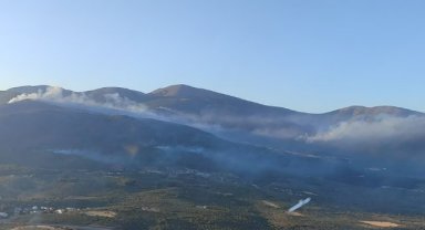 Manisa'nın Soma İlçesinde Çıkan Orman Yangını Kontrol Altına Alındı
