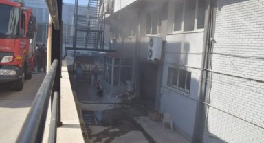 Turgutlu’da 112 Acil Servis İstasyonunda Yangın