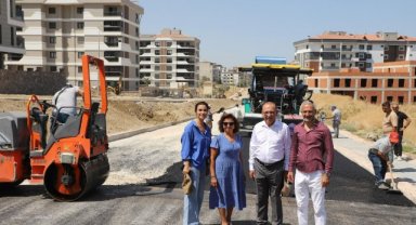 Turgutlu’da yol yapım ve asfalt çalışmaları sürüyor