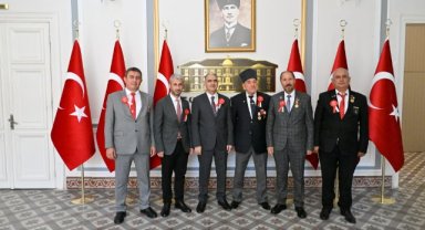 19 Eylül Gaziler Günü’nde Vali Özkan’dan Anlamlı Kabul