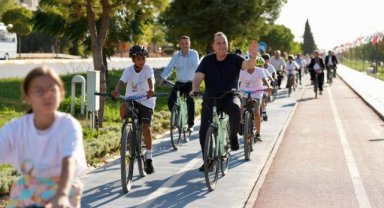 Akhisar'da Avrupa Hareketlilik Haftası’na Pedal Çevrilerek Katkı Sağlandı
