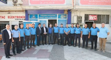 Başkan Balaban, Yunusemre Zabıtalarını Ziyaret Ederek Zabıta Haftası’nı Kutladı