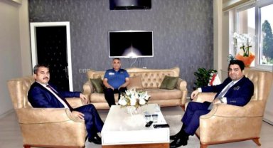Başsavcı Yalçınöz ve Müdür Dursun'dan, Kaymakam Kini'ye Ziyaret