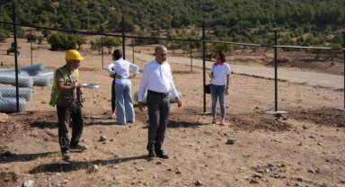 Çetin Akın, 'Doğal Yaşam Alanı' Projesindeki Çalışmaları İnceledi
