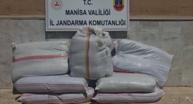 Manisa'da 350 Kilo Kıyılmış Açık Tütün Ele Geçirildi