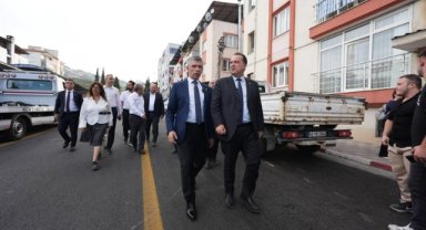 Manisa'da Eski Savaştepe Yolu Asfaltla Buluştu