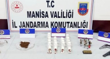 Manisa Kırkağaç’ta Uyuşturucu ve Ruhsatsız Silah Operasyonu