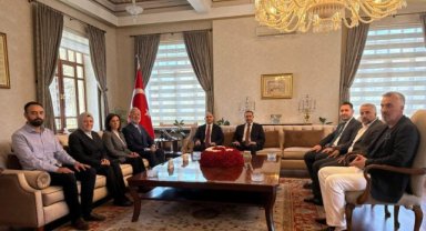 Manisa Valisi Özkan, AK Parti Grup Başkan Vekili Yenişehirlioğlu’nu Ağırladı