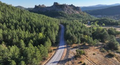 Manisa ve Balıkesir’i Birbirine Bağlayan Yol Yenilendi