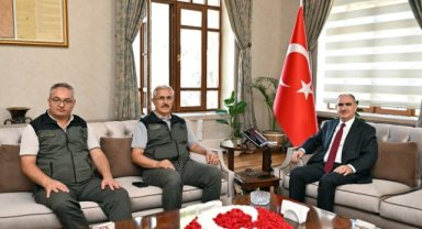 Orman Bölge Müdürü Yılmaz'dan, Vali Özkan'a Ziyaret 