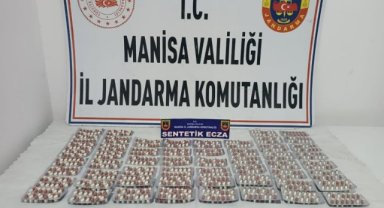 Saruhanlı’da 1067 Sentetik Ecza Hap Ele Geçirildi