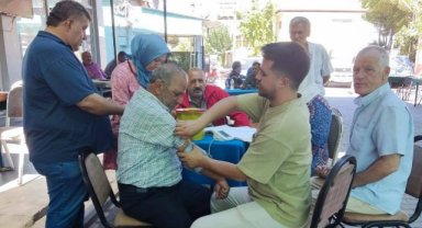 Turgutlu İlçe Sağlık Müdürlüğü’nden Köylerde Sağlık Hizmeti