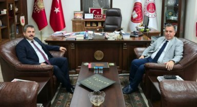 Turgutlu Kaymakamı Kapankaya’dan Başsavcı Yalçınöz’e Yeni Adli Yıl Ziyareti