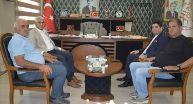 Vali Gürel'den, Ahmetli Kaymakamı Kini'ye Ziyaret Etti