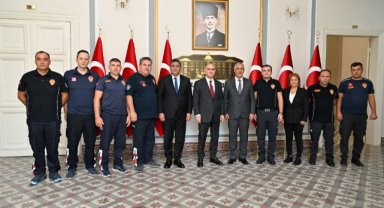 Vali Özkan, İtfaiye Haftası’nda Kahraman İtfaiye Personelini Ağırladı