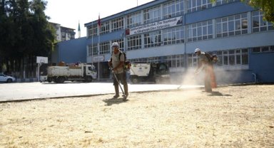 Yunusemre Belediyesi’nden okullara temizlik ve bakım desteği
