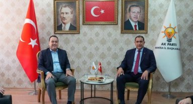 Besim Dutlulu, AK Parti Manisa İl Başkanlığını Ziyaret Etti
