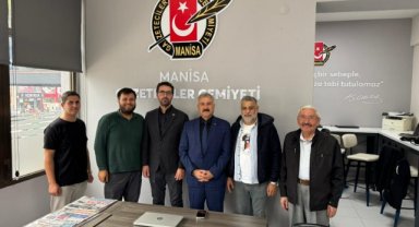 Emniyet Müdürü Aktaş’tan Manisa Gazeteciler Cemiyetine ziyaret