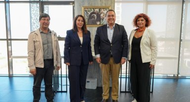 Manisa Büyükşehir Belediyesinde Kültürel İş Birliği Görüşmesi