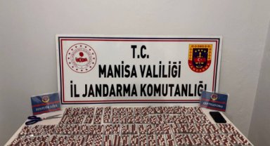 Manisa'da 1622 Adet Sentetik Uyuşturucu Hap Ele Geçirildi
